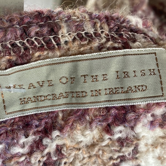 DROCHEDA IRELAND WEAVE OF THE IRISH HANDCRAFTED IN IRELAND SCARF NEW - Picture 4 of 9